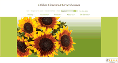 Desktop Screenshot of oddenflowers.com