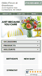 Mobile Screenshot of oddenflowers.com